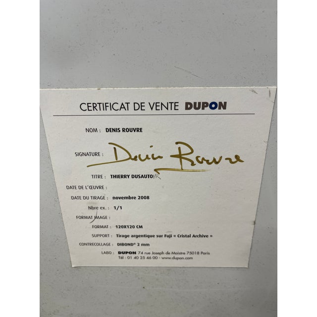 Brown Denis Rouvre, Rugby Player Thierry Dusautoir, 2008, Photographic Print For Sale - Image 8 of 9