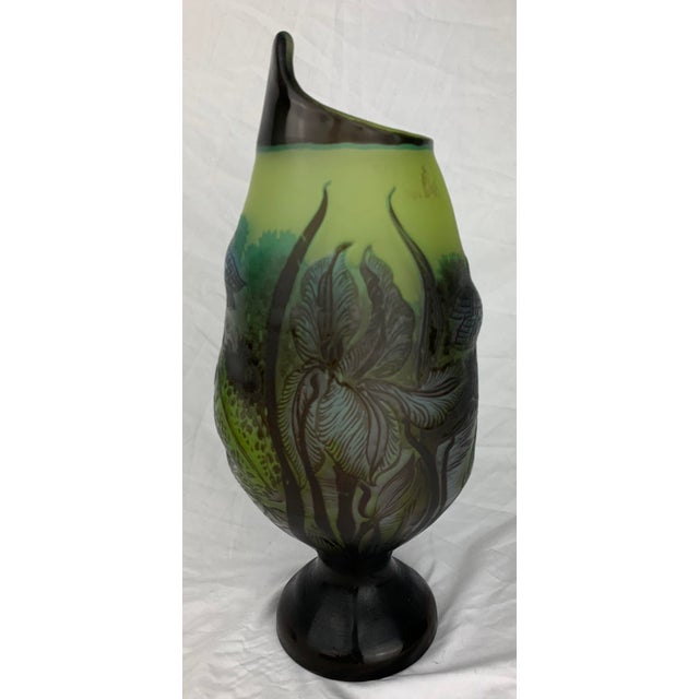 Art Nouveau Cameo Vase by Emile Galle For Sale - Image 4 of 10