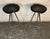 Mid-Century Modern Pair of Vintage Modern Chrome Bar Stools For Sale - Image 3 of 9