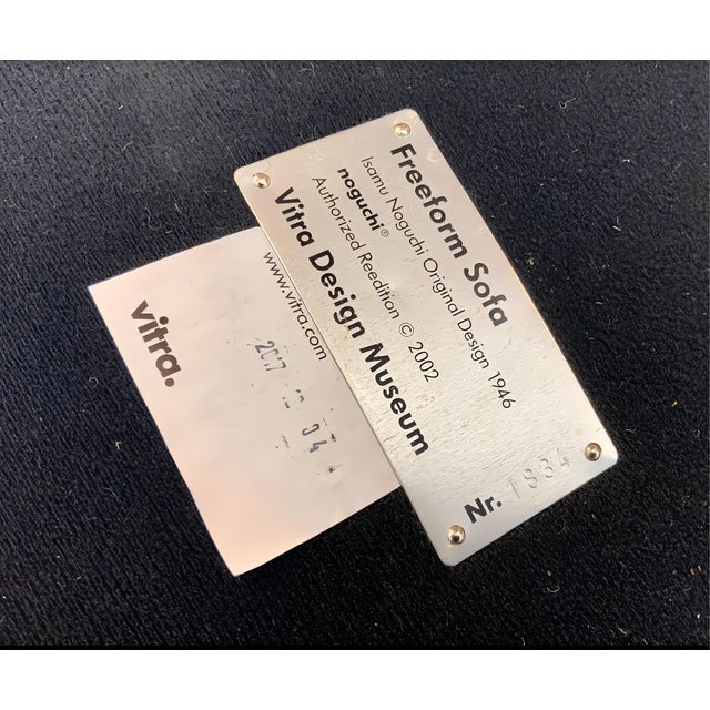 Set of Vintage Freeform Sofa & Stool by Isamu Noguchi for Vitra, 1940s For Sale - Image 13 of 14