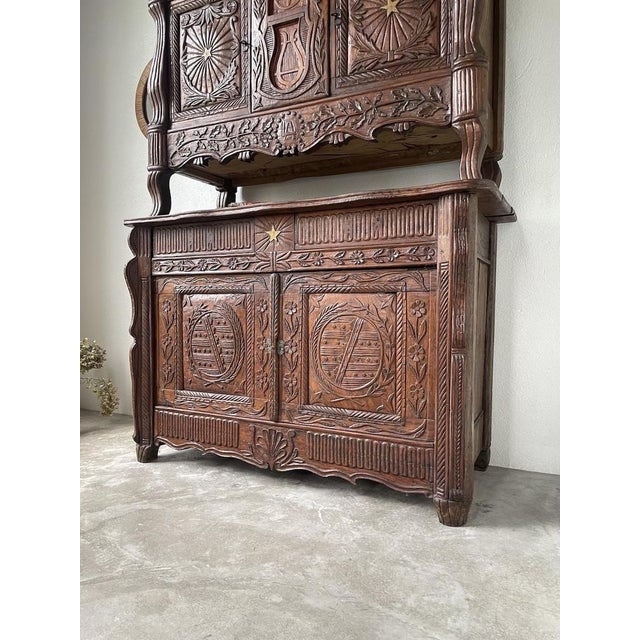 Antique Brutalist Cabinet, 1890 For Sale - Image 13 of 18