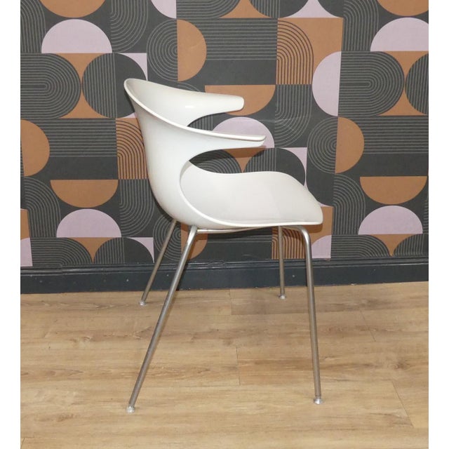 Early 21st Century Vintage Italian Loop Plastic Stacking Chairs, 2010, Set of 4 For Sale - Image 5 of 18