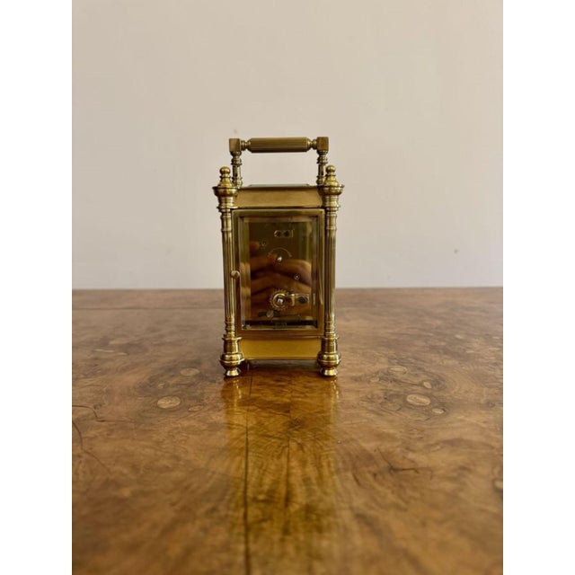 1900 - 1909 Carriage Clock from Mappin and Webb, 1900S For Sale - Image 5 of 8