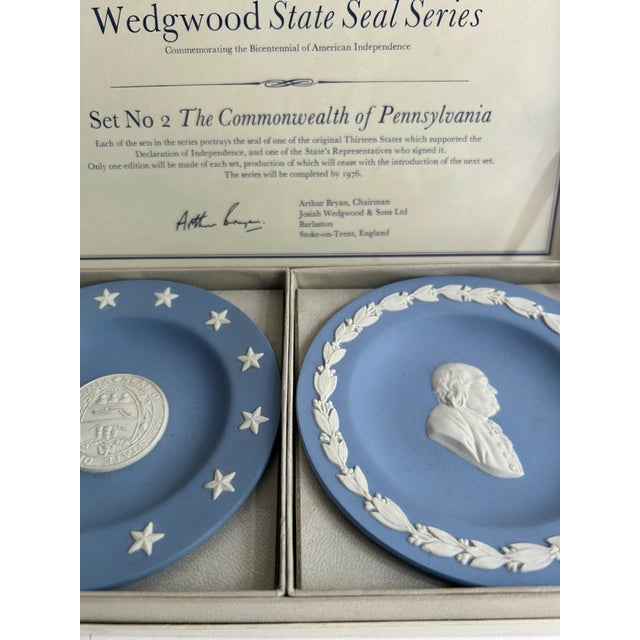 Wedgwood Wedgwood State Series Jasperware Set, 1976 For Sale - Image 4 of 18