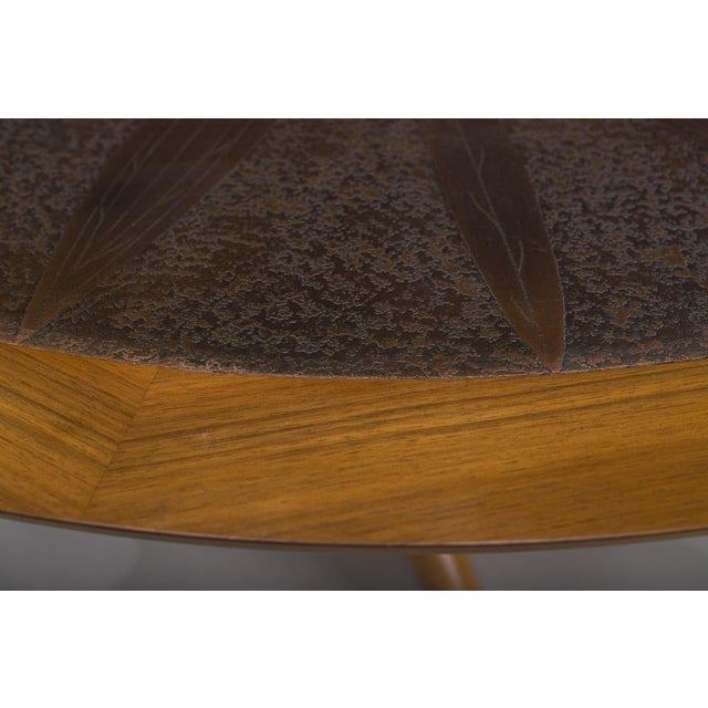1970s Round Coffee Table by Heinz Lilienthal, Germany, 1970s For Sale - Image 5 of 12