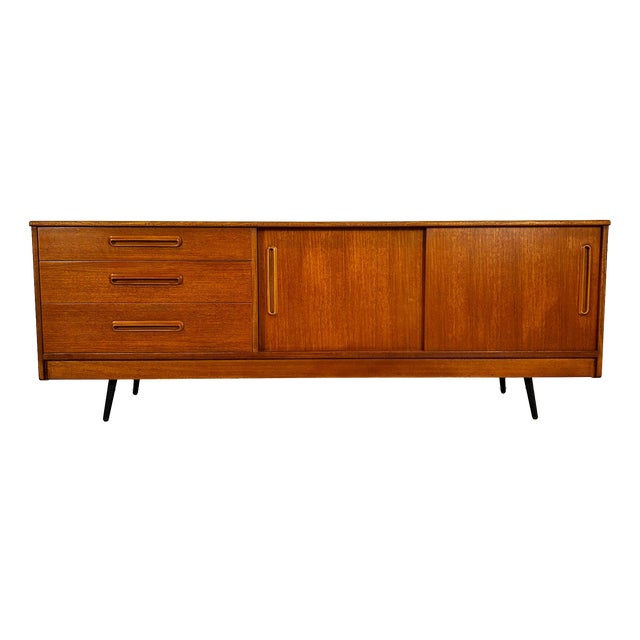 Danish Teak Sideboard, 1960s For Sale
