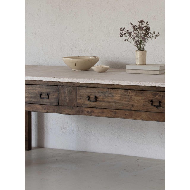 Kitchen Counter with Stone Top For Sale - Image 13 of 18