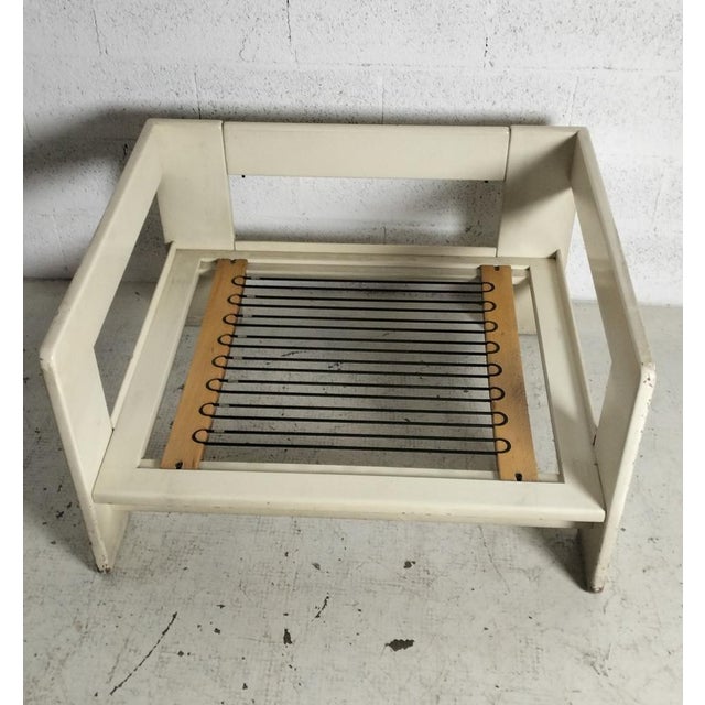 Bastiano Leather Chair by Tobia Scarpa for Gavina, 1960s For Sale - Image 13 of 14