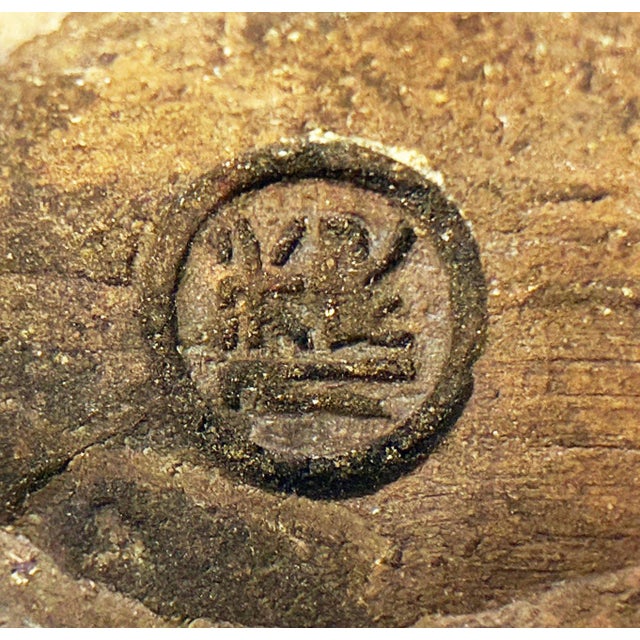 Green Early 19th Century Oribe Incense Container "Kogo" in the Form of a Bird, Edward Morse Collection, Boston Museum Identification For Sale - Image 8 of 12