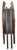 1990s Rare Rick Brunner Live-Edge Walnut Curio Cabinet For Sale - Image 4 of 17