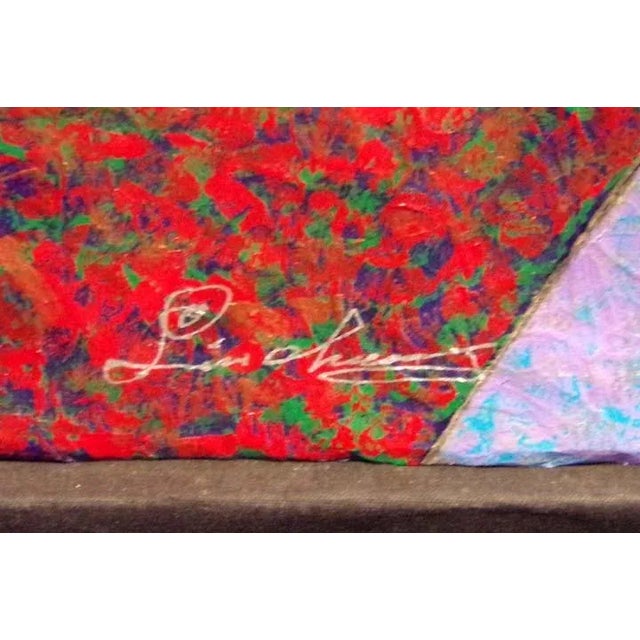 "Nu Wa Made A Human Being" Original Limited Edition Serigraph on Paper Hand Signed & titled by the artist by Lin Chong...