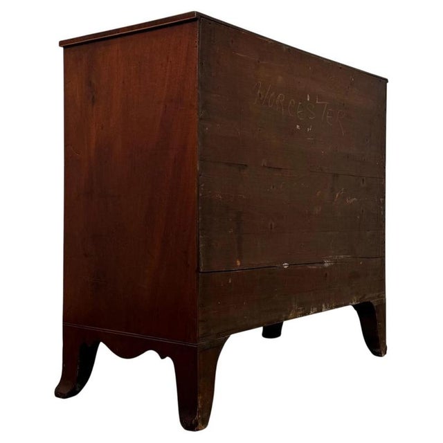 Antique Late Georgian Mahogany Chest of Drawers, 1790 For Sale - Image 4 of 12