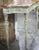 Antique French Painted Louis XVI Style Console Table With Marble Top For Sale - Image 15 of 18