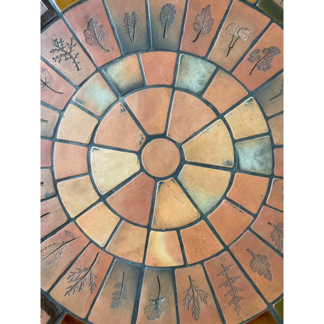 Vintage Coffee Table with Metal Base by Roger Capron, 1950s For Sale - Image 18 of 18