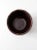 An antique turn-of-the-century stoneware brownware bowl featuring a distinctive ridged lip and a classic utilitarian form....