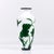 Early 20th Century Chinese Green and White Peking Glass Vase - Pair For Sale - Image 5 of 9