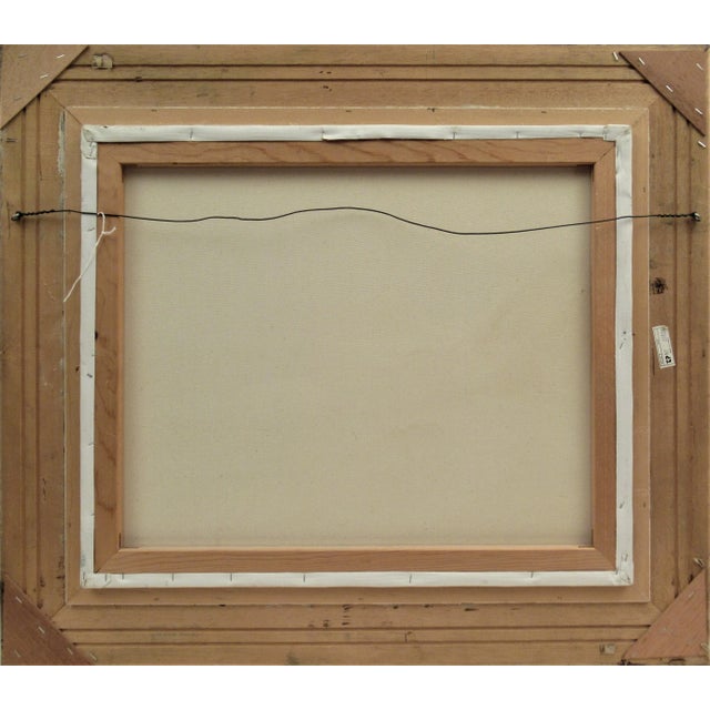 Paint june nelson, Seascape, Circa 1990 For Sale - Image 7 of 8