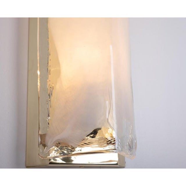 Mid-Century Murano Glass Wall Sconce from Kalmar, Austria, 1960s For Sale - Image 3 of 14