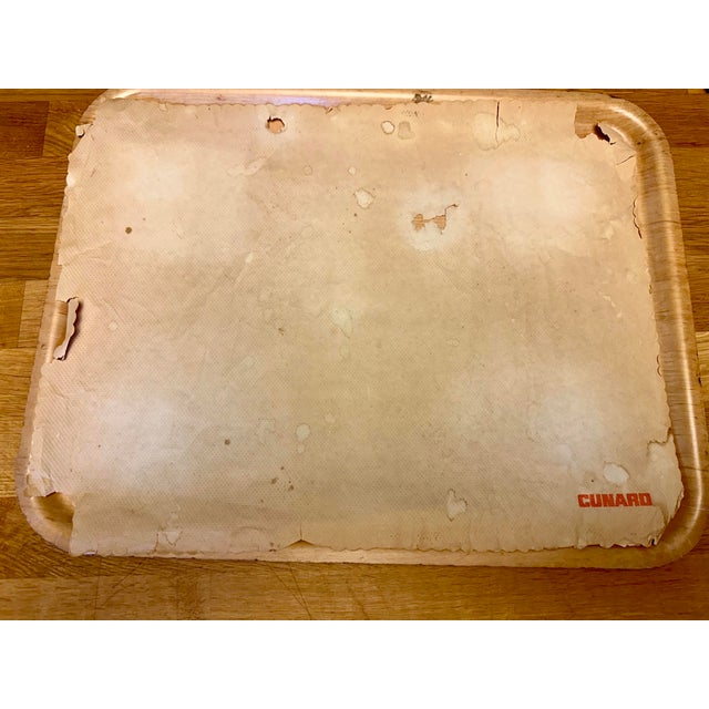 Ceramic Early 20th Century Art Deco Cunard Line Foley Bone China Tea Service – Tray Set With Ephemera - 11pcs For Sale - Image 7 of 12