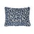 Early 21st Century Traditional Schumacher Janis Velvet Lumbar Pillow in Blue For Sale - Image 5 of 5