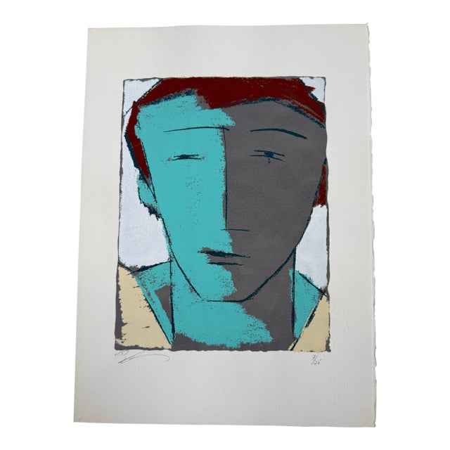 1991 E. J. Gold Serigraph Print “Faces of War” Series #1 For Sale