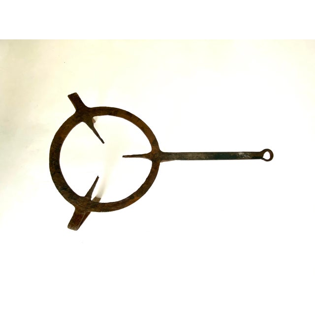 French Cast Iron Standing Trivet For Sale - Image 4 of 9