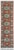 Not Yet Made - Made To Order 3X6Ft. Brunt Orange Light Blue Persian Design Inspired Hand Knotted Wool Runner Rug For Sale - Image 5 of 6
