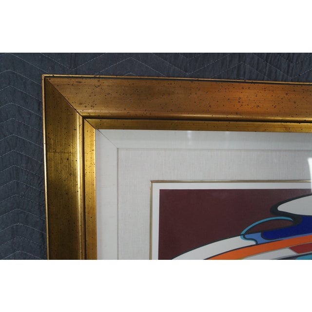 1986 Orlando Agudelo-Botero "Silent Passions" Signed Serigraph Abstract Figure For Sale - Image 10 of 13