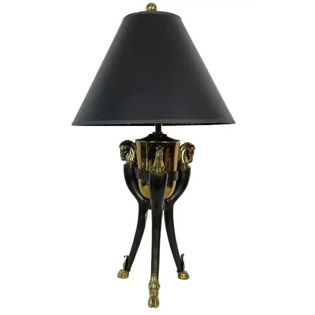 Mid-Certainly Art-Deco Equestrian Table Lamp For Sale - Image 4 of 4