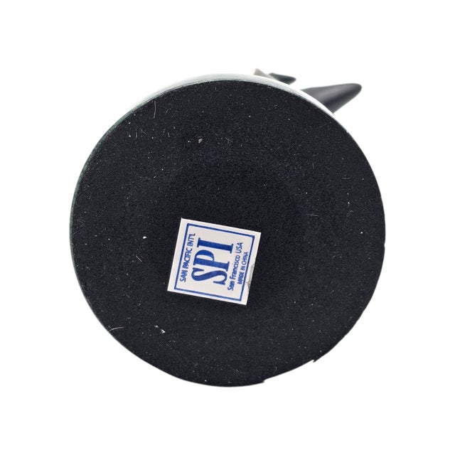 Modernist Bronze Dolphin Sculpture on Marble Base, 8" For Sale - Image 14 of 14