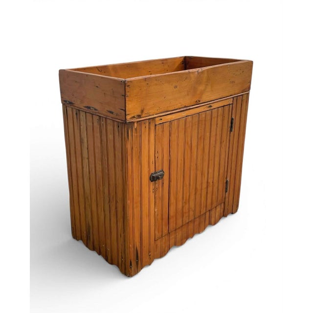 Late 19th Century Antique - Late 19th Century - Beadboard Dry Sink For Sale - Image 5 of 18