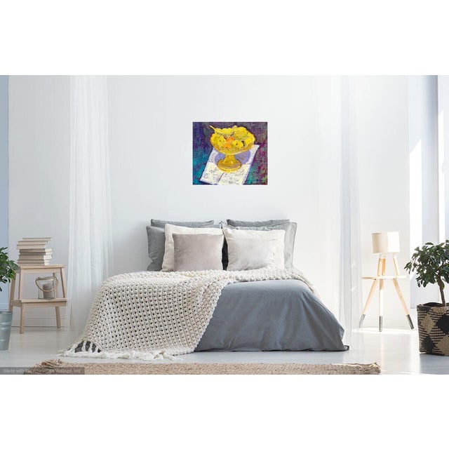 FREE Shipping: Original oil painting from France by listed artist Humbert Curcuru. The painting is oil on linen and was...