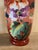 Pair of Large Bristol Milk Glass Victorian Floral Hand Painted Vases For Sale - Image 11 of 14