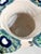 Vintage Italian Earthenware Vase With Stylized Peacock Feather Design For Sale - Image 14 of 15