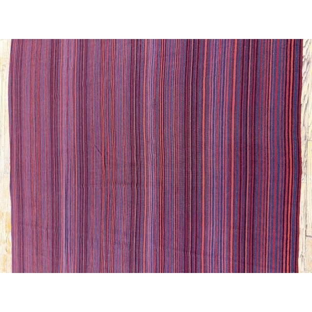 , this mid-20th-century Turkish Decorative textile is an exceptional example of Anatolian tribal flat-weaving...