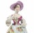 20th Century Ceramic Young Girl Sculpture by School of Capodimonte, Italy For Sale - Image 3 of 6