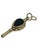 19th century Brass and Gold Watch-Key with Agate and Heliotrope Stones 19th century brass and gold Watch-Key with each...