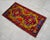 Front of Kitchen Sink Rug, Hand Made Bath Mat Colorful Turkish Rug - 1′12″ × 3′8″ For Sale - Image 13 of 14