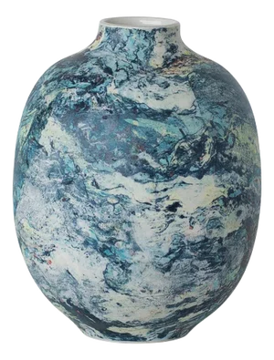 Small Marble Vase by Veronika Švábeníková