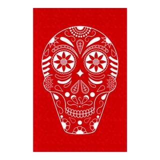 2014 "Intersections I-5" Calavera Print by Sal Muñoz For Sale