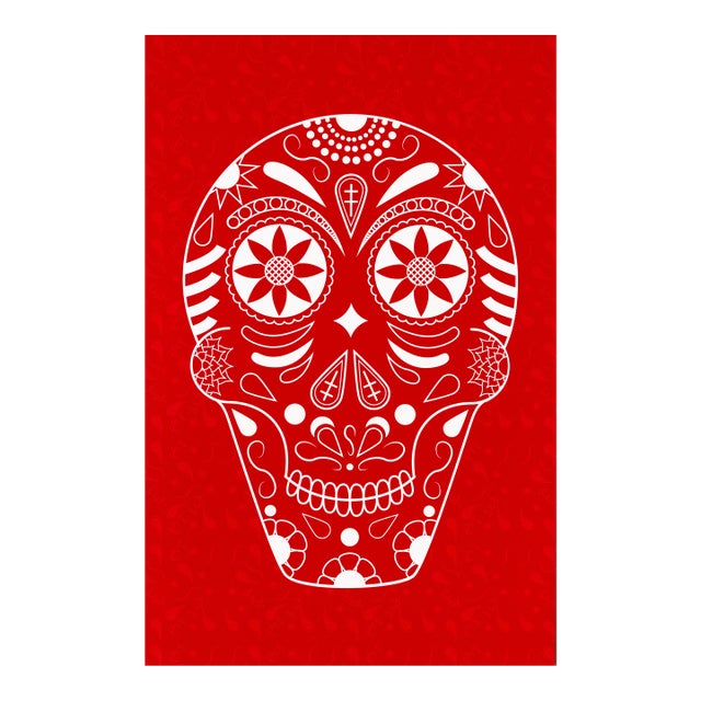 2014 "Intersections I-5" Calavera Print by Sal Muñoz For Sale