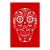 2014 "Intersections I-5" Calavera Print by Sal Muñoz For Sale