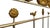 Hollywood Regency King-Size Wrought Iron Canopy Poster Bed With Distressed Silver Finish & Gilt Accents For Sale In Miami - Image 6 of 11