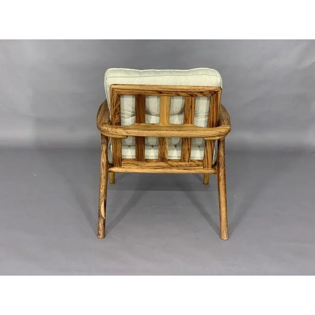 Lounge Chair in Chestnut For Sale - Image 6 of 7