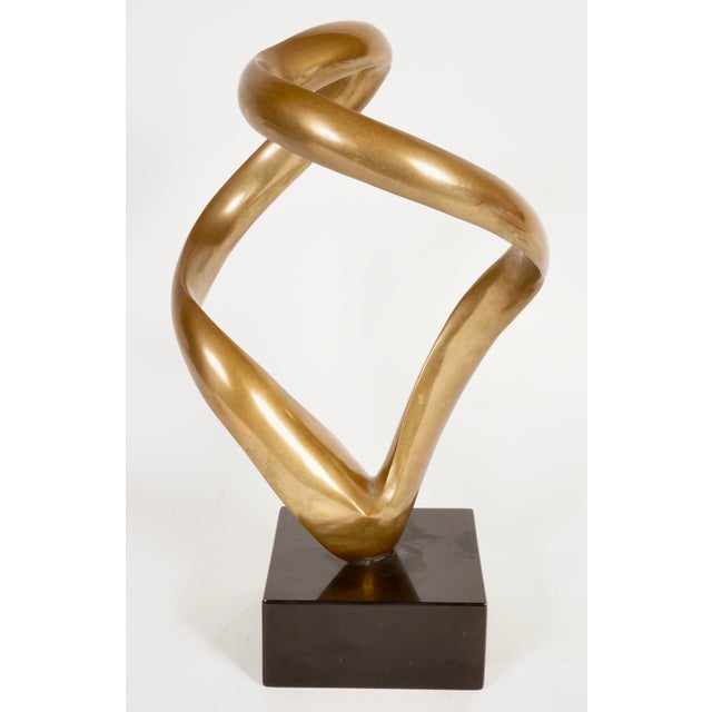 1970s Cantares #2 Bronze Sculpture by Antonio Grediaga Kieff For Sale - Image 5 of 8