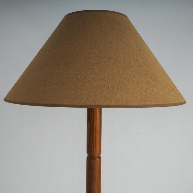 Mid-Century Wooden Floor Lamp from Aneta Växjö, 1960s For Sale - Image 17 of 18
