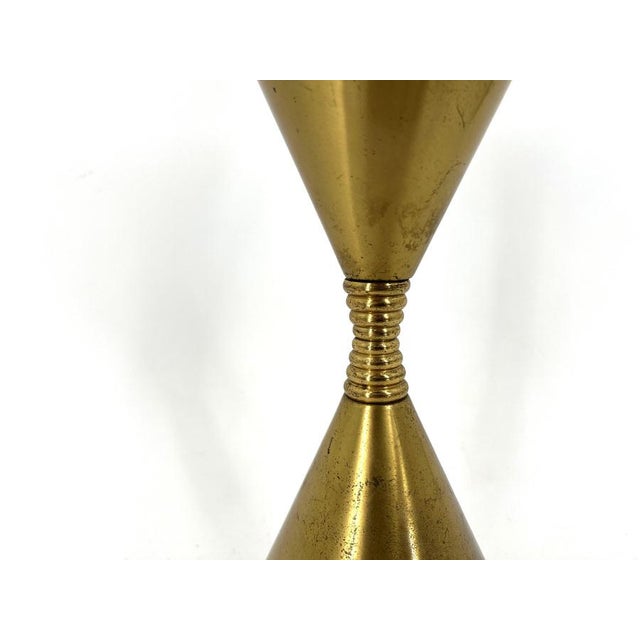 Mid-Century Brass Clessidra Table Lamp by Angelo Lelli for Arredoluce, 196, 1960 For Sale - Image 6 of 10
