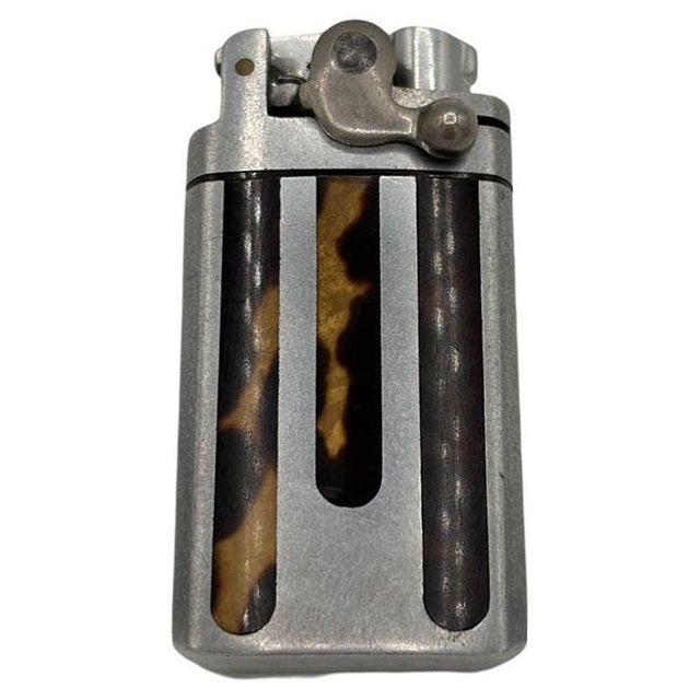 1940s Rare Wwii Vulcano "Démarreur" Kickstarter Machined Aluminum Lighter, Africa For Sale - Image 4 of 8