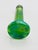 Metal Early 20th Century Iridescent Green Glass Vase With Decorative Metal Insert For Sale - Image 7 of 17