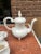 Ceramic 1970s White Ceramic Tea Set- 3 Pieces For Sale - Image 7 of 10
